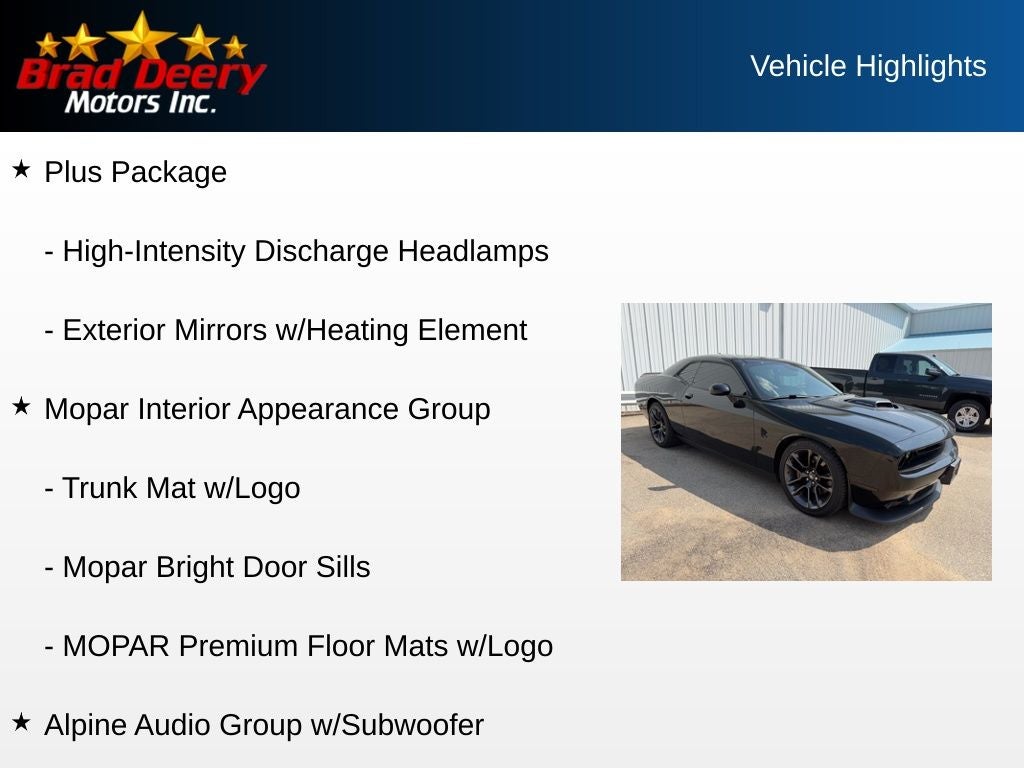2023 Dodge Challenger R/T Scat Pack
