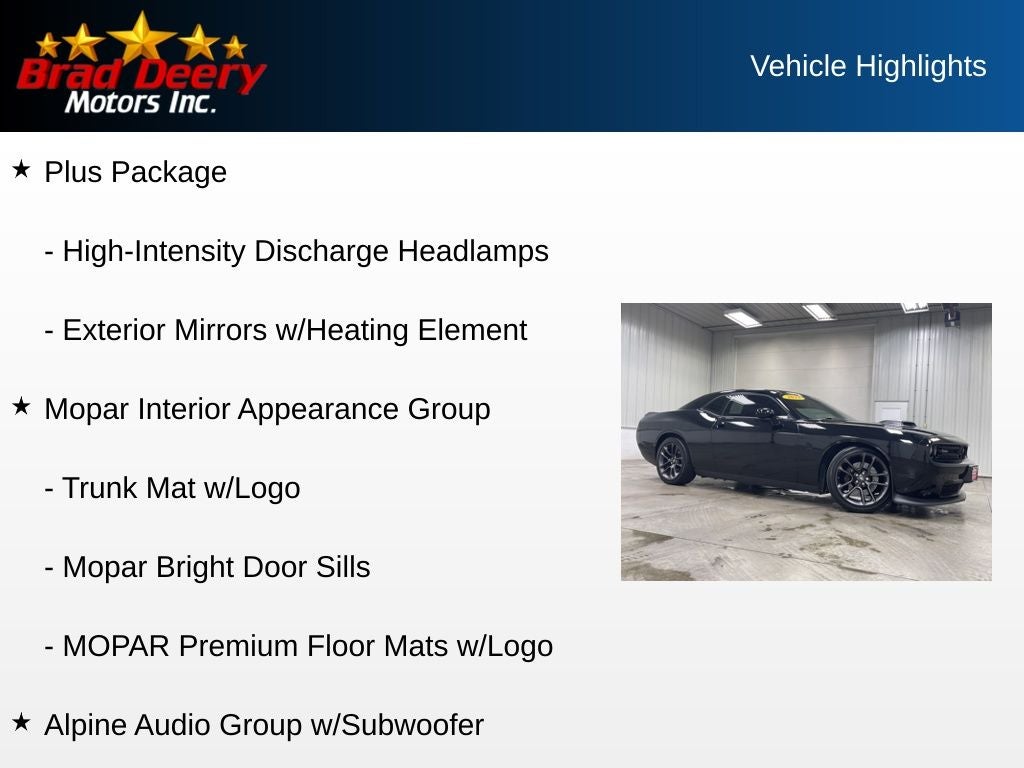 2023 Dodge Challenger R/T Scat Pack