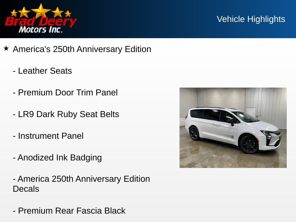 2027 Chrysler Pacifica Select