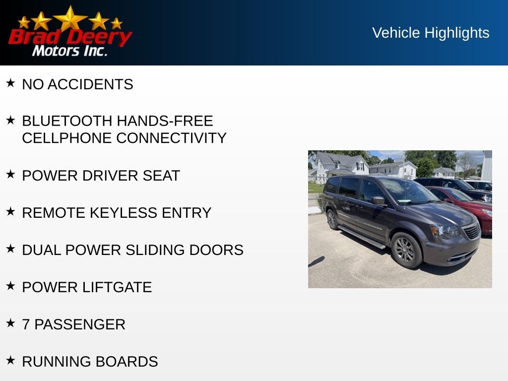 2015 Chrysler Town & Country S