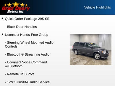 2019 Dodge Grand Caravan SE