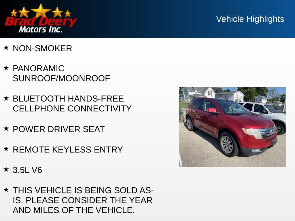 2010 Ford Edge SEL