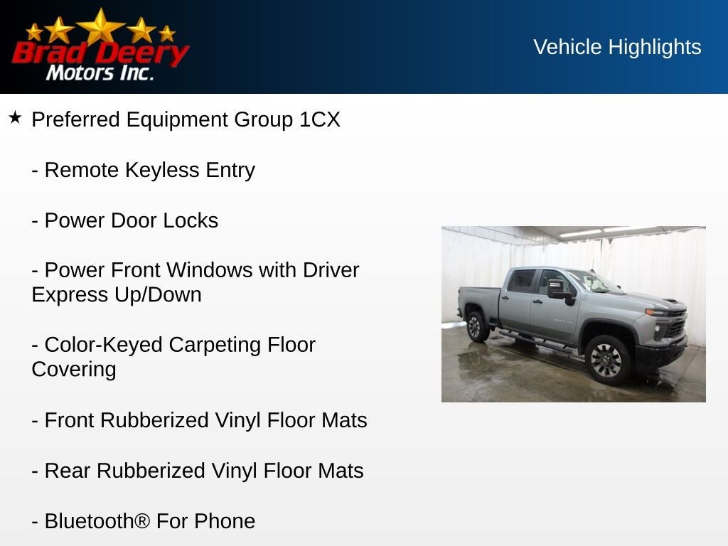 2025 Chevrolet Silverado 2500HD Custom