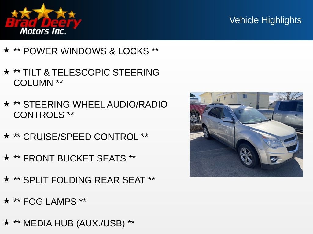 2015 Chevrolet Equinox LT 2LT