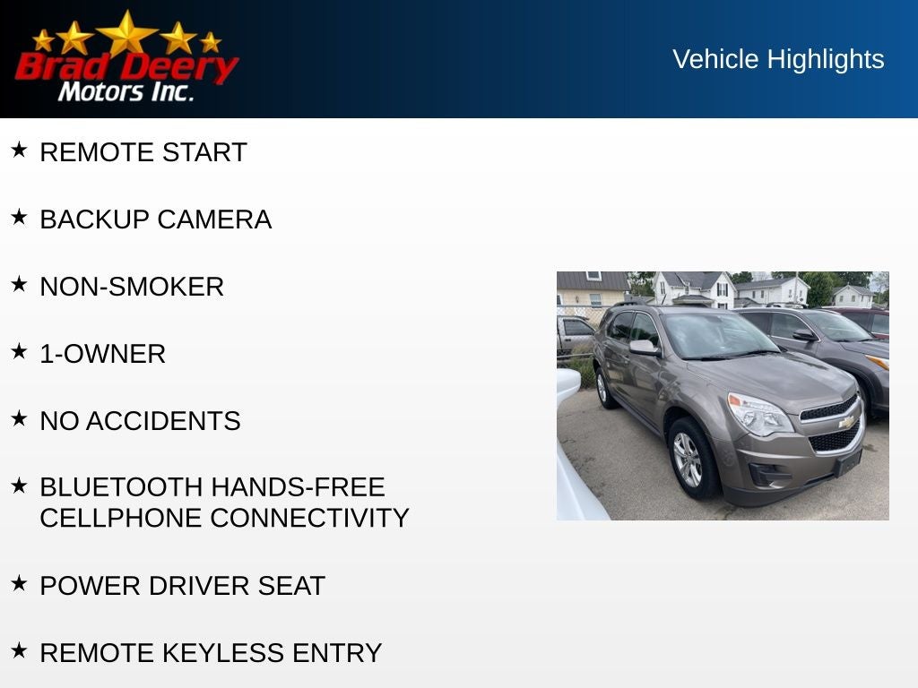 2012 Chevrolet Equinox LT 1LT