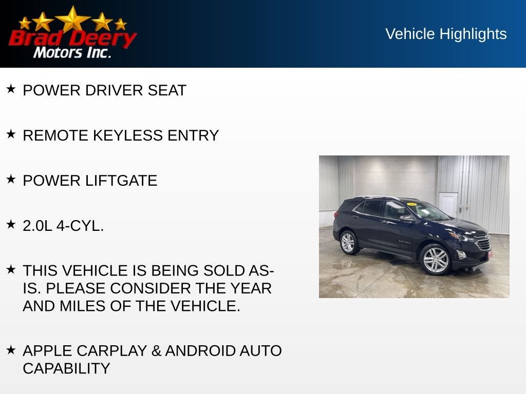 2020 Chevrolet Equinox Premier