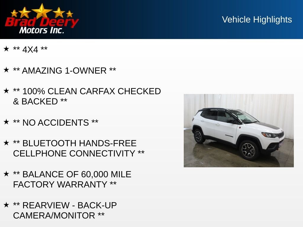 2025 Jeep Compass Trailhawk 4X4