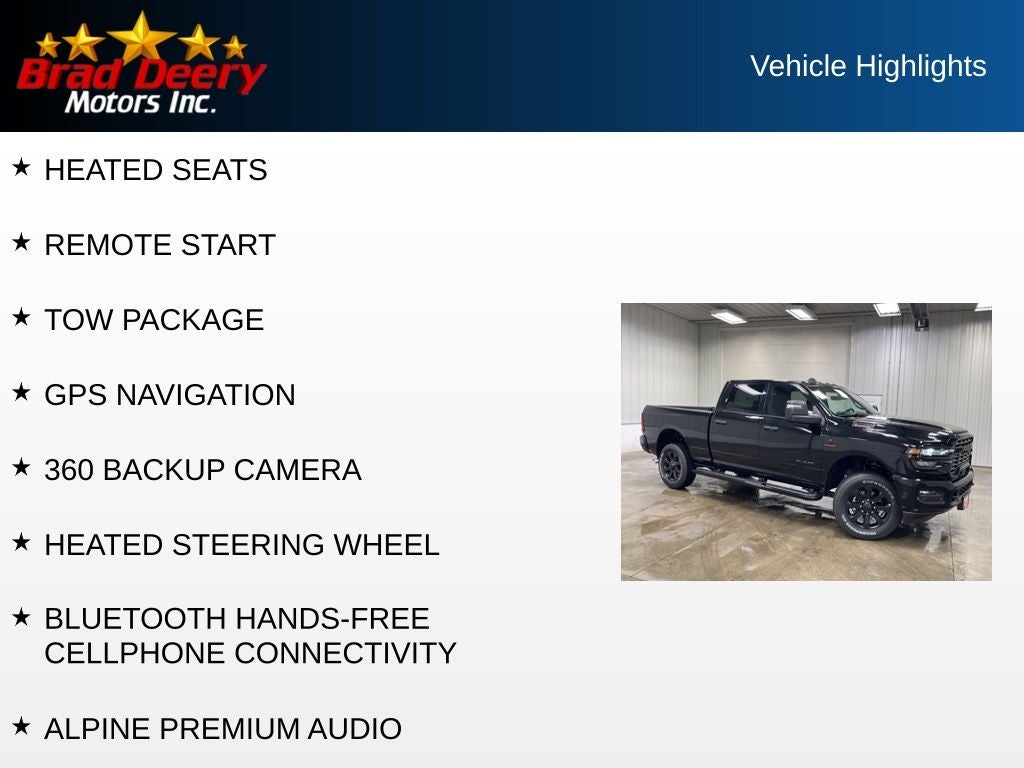 2026 RAM 2500 Big Horn