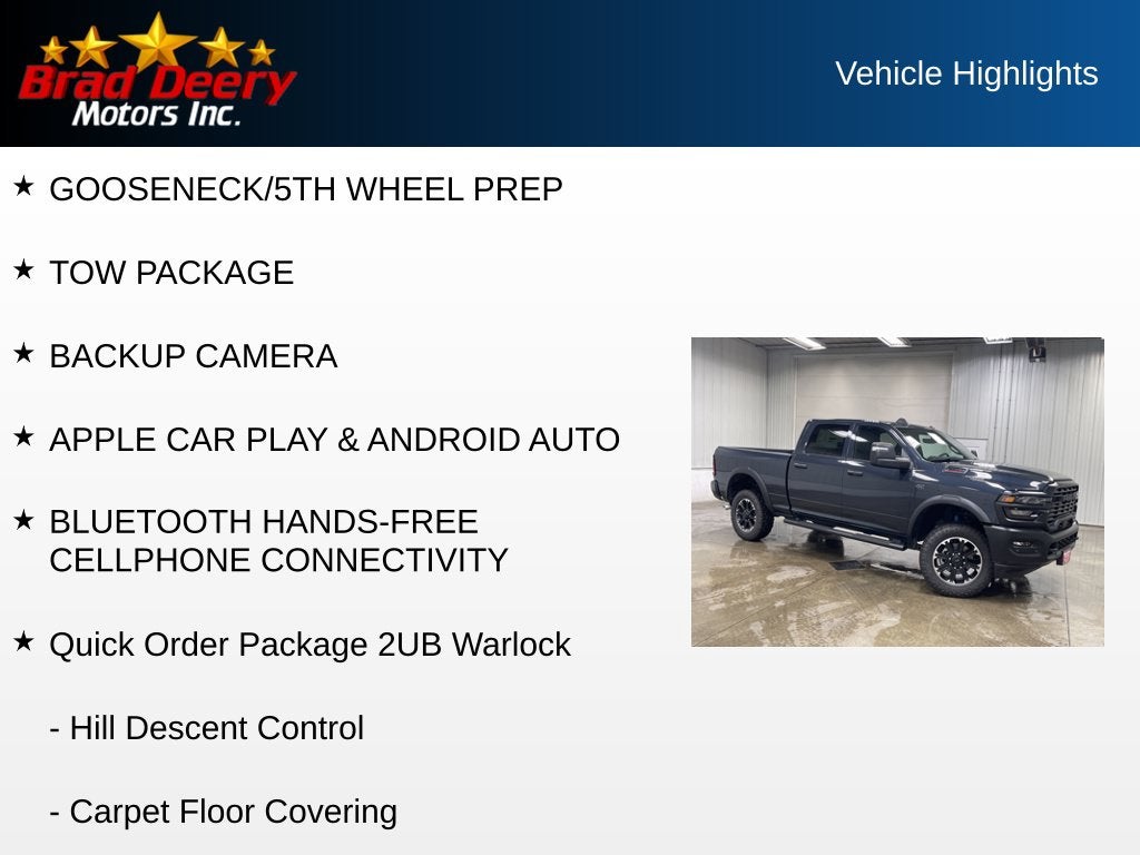 2027 RAM 2500 Warlock