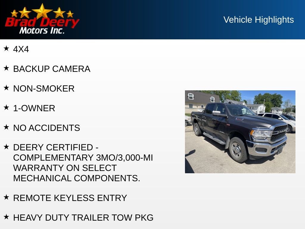 2020 RAM 2500 Tradesman