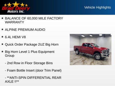 2026 RAM 2500 Big Horn