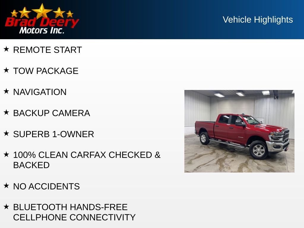 2026 RAM 2500 Big Horn