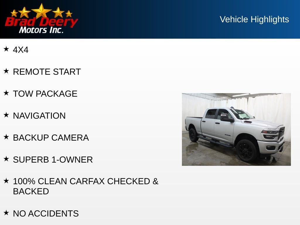 2026 RAM 2500 Big Horn