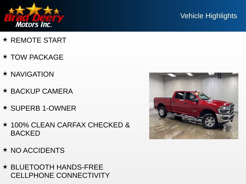 2026 RAM 2500 Big Horn