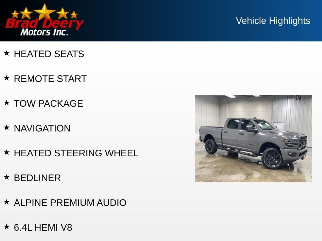 2026 RAM 2500 Big Horn