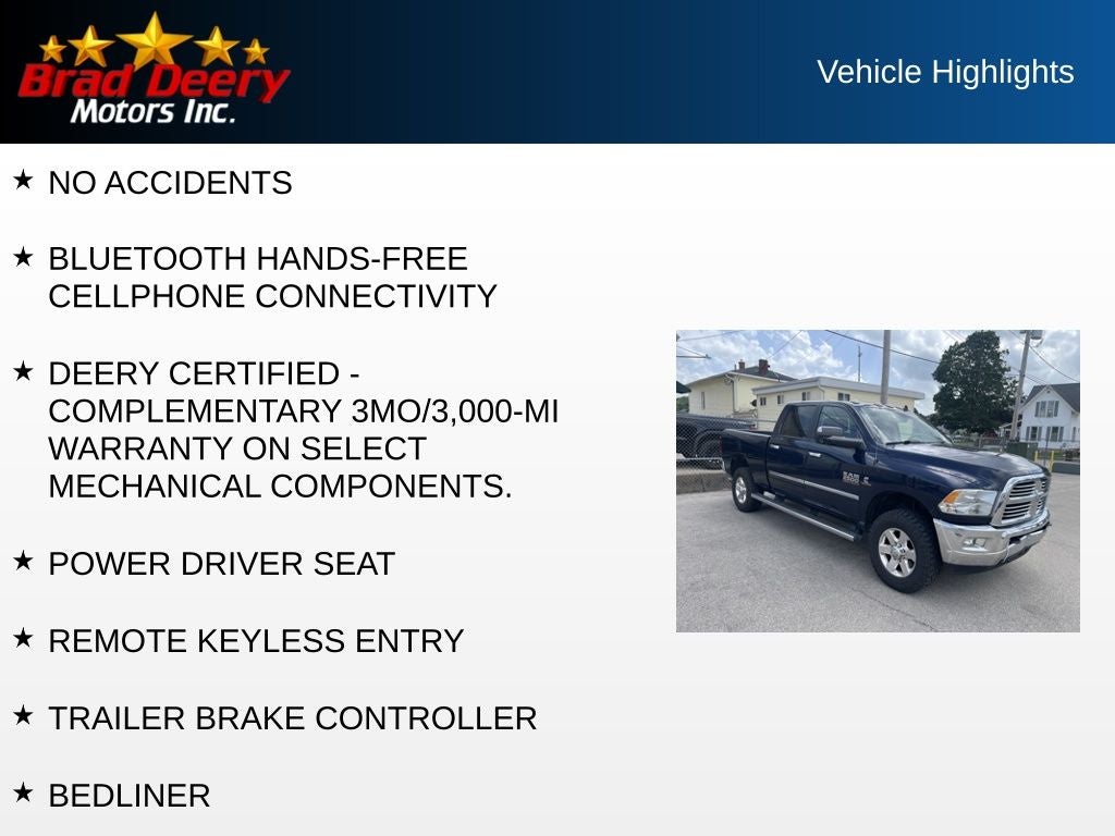 2014 RAM 2500 Big Horn