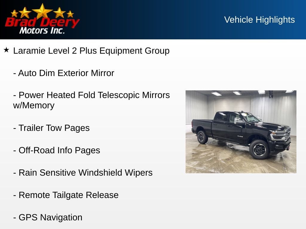 2025 RAM 2500 Laramie