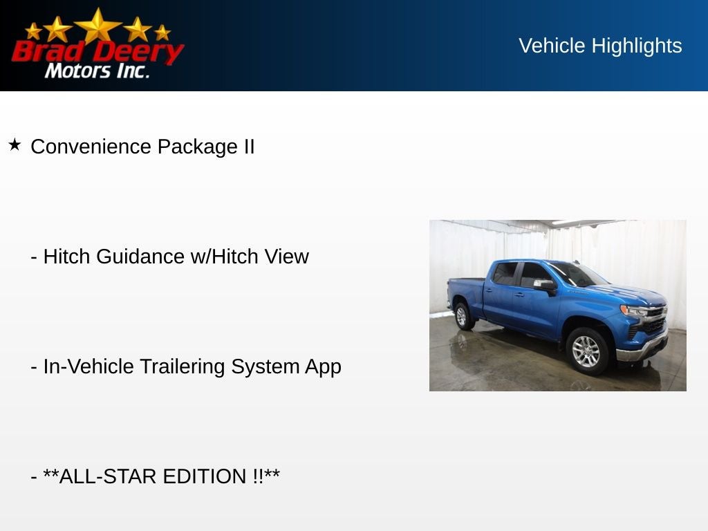 2024 Chevrolet Silverado 1500 LT Crew Cab 4X4