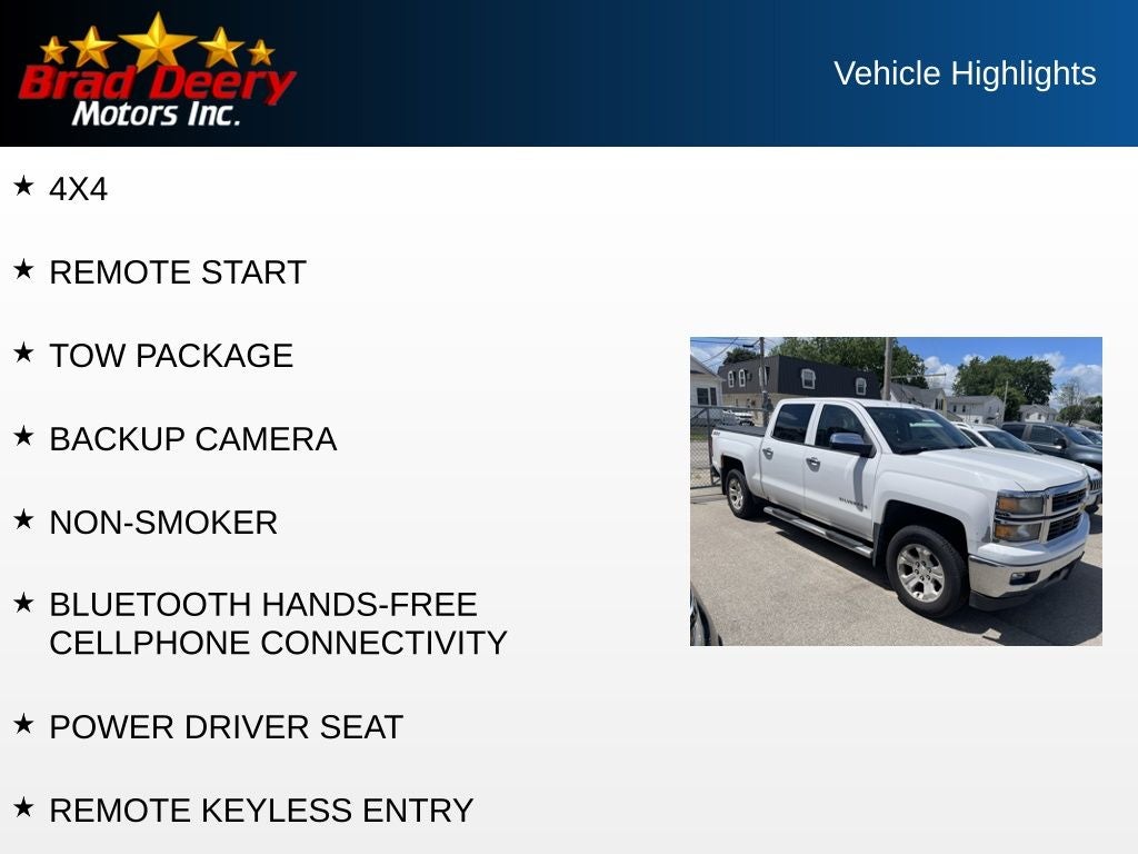 2014 Chevrolet Silverado 1500 LT LT2