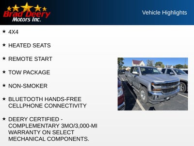 2018 Chevrolet Silverado 1500 LT