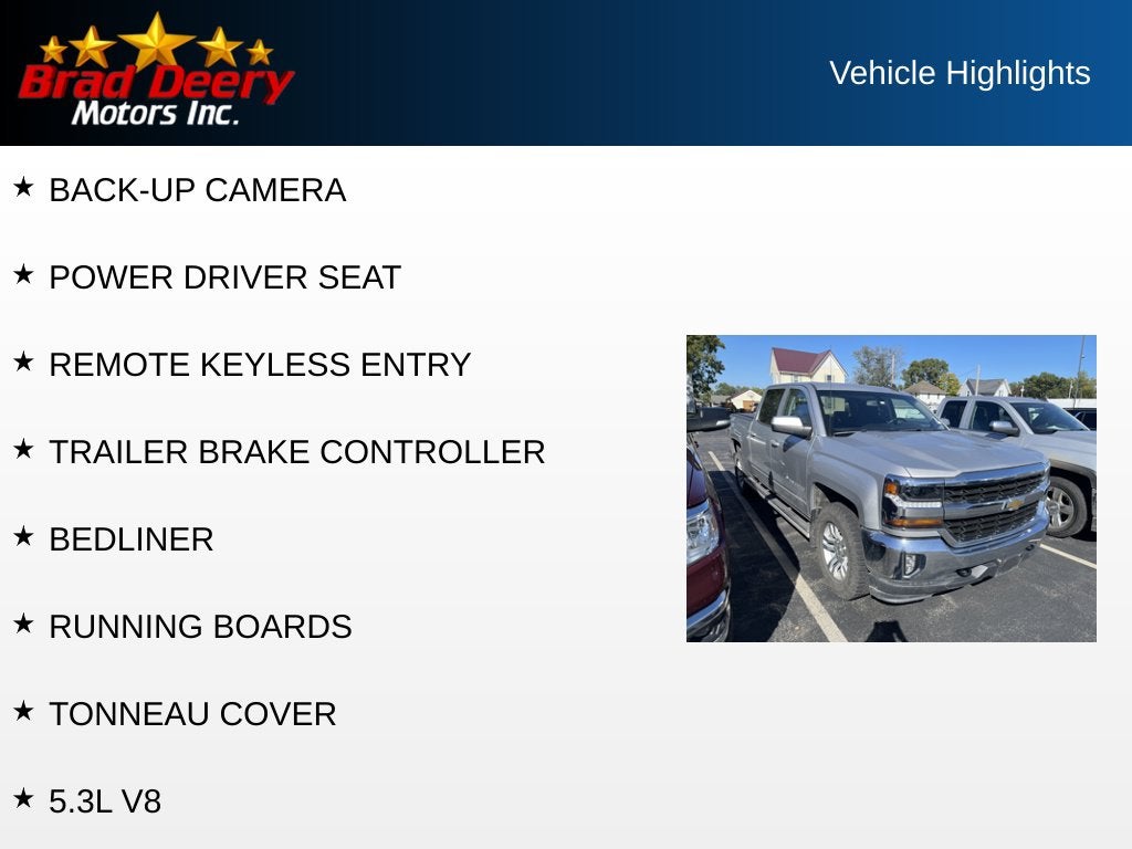 2018 Chevrolet Silverado 1500 LT