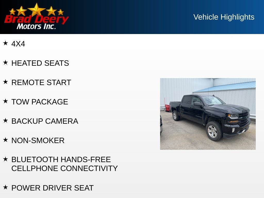 2017 Chevrolet Silverado 1500 LT