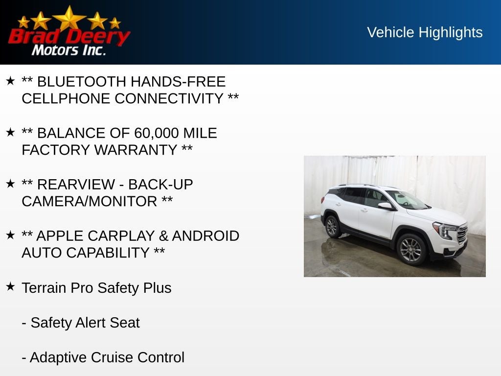 2023 GMC Terrain SLT AWD