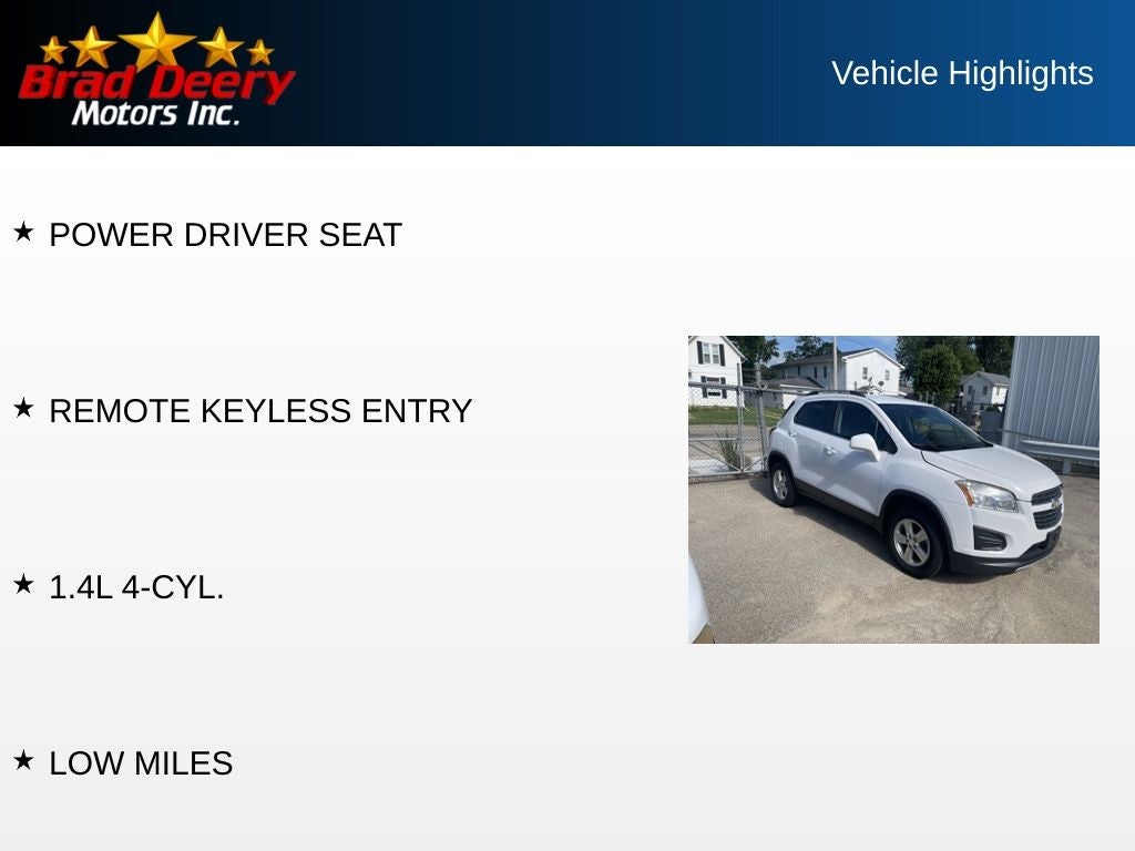 2015 Chevrolet Trax LT