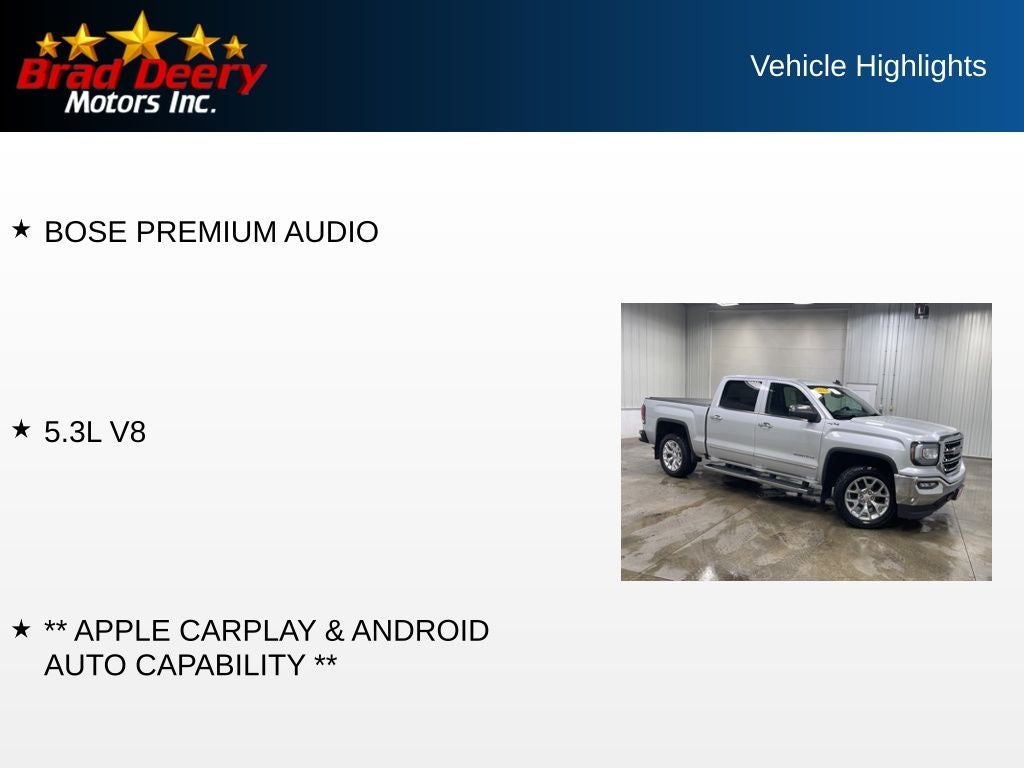 2017 GMC Sierra 1500 SLT