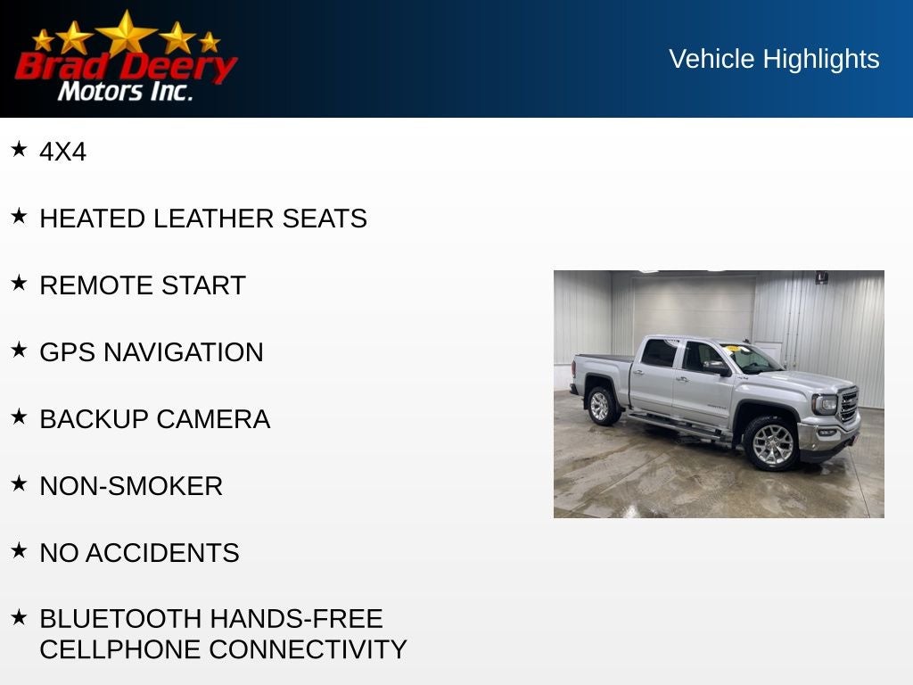 2017 GMC Sierra 1500 SLT