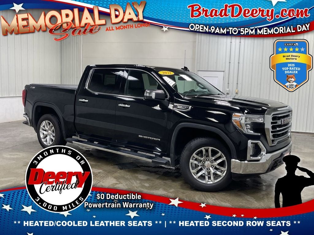 2021 GMC Sierra 1500 SLT Crew Cab 4X4