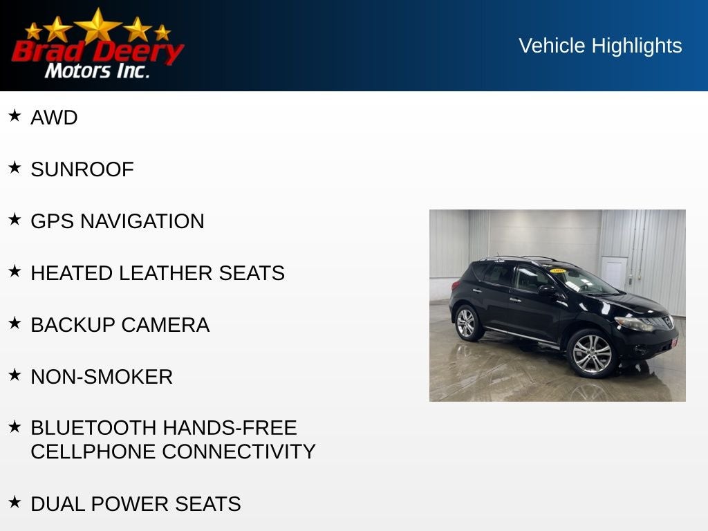 2009 Nissan Murano LE