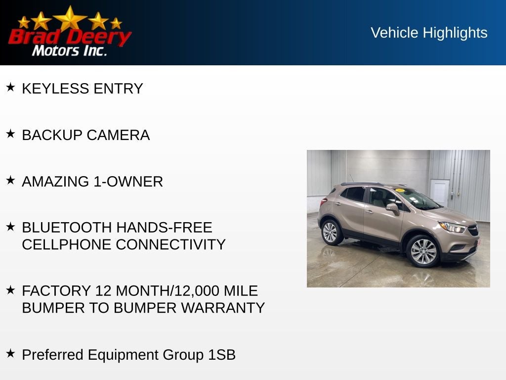 2018 Buick Encore Preferred