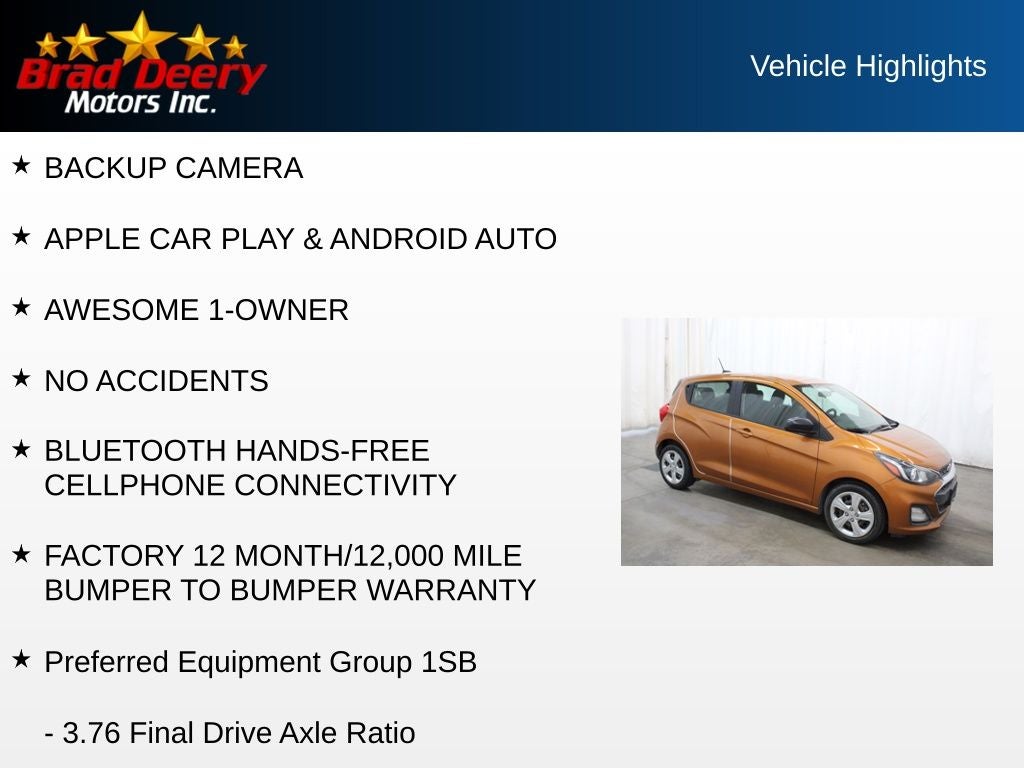 2020 Chevrolet Spark LS