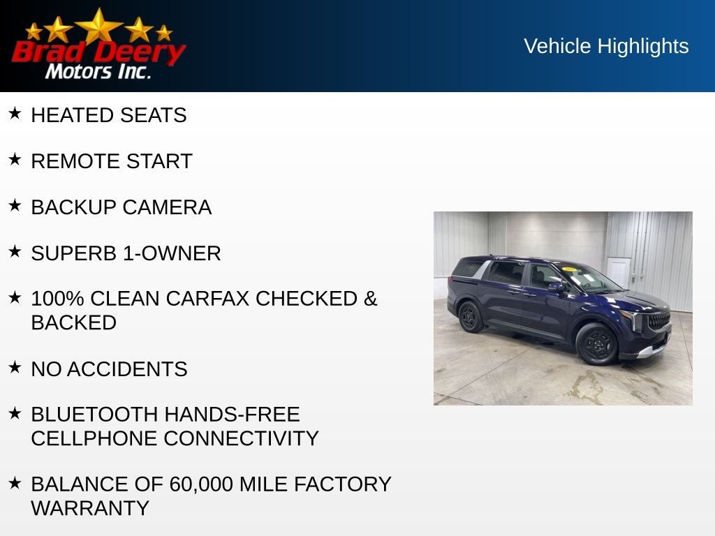 2025 Kia Carnival LXS