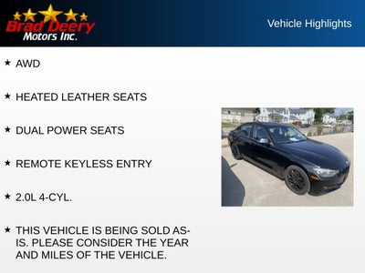 2015 BMW 3 Series 328i xDrive