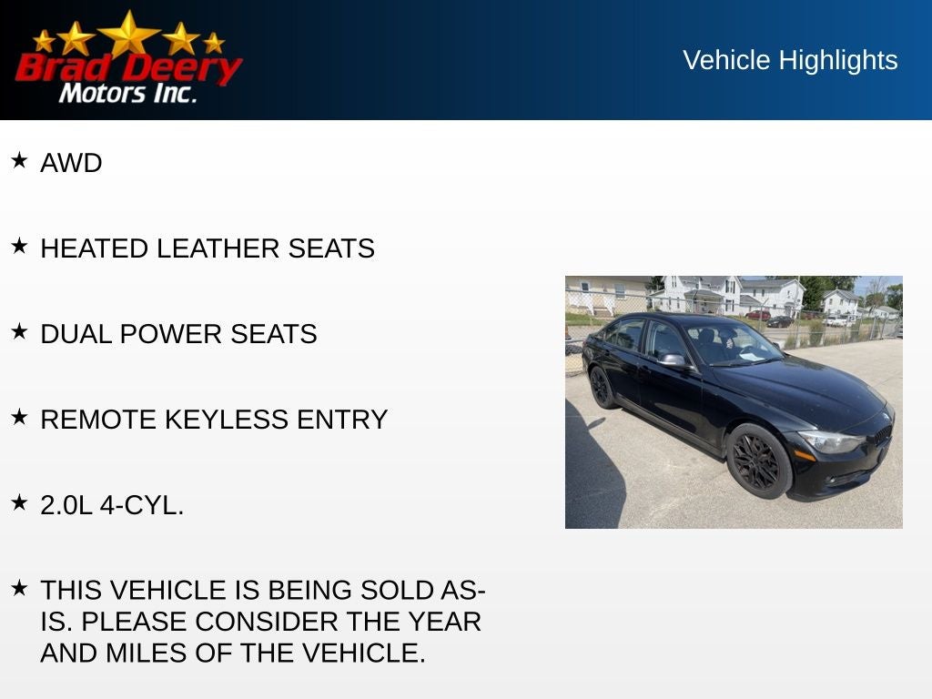 2015 BMW 3 Series 328i xDrive