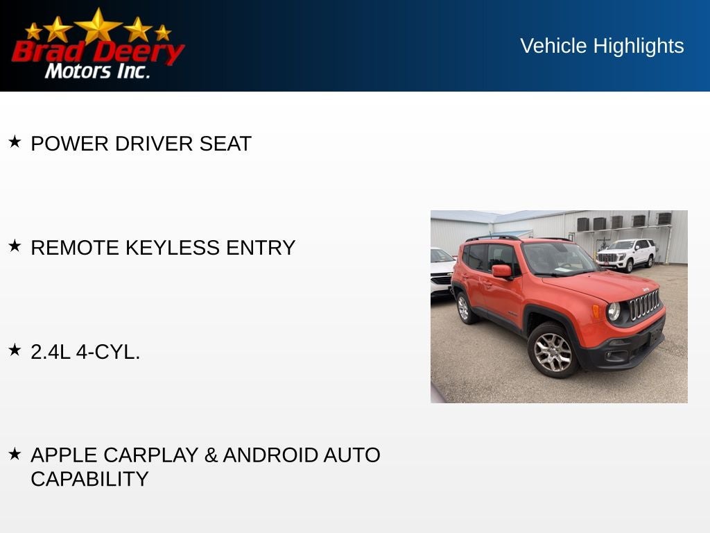 2018 Jeep Renegade Latitude