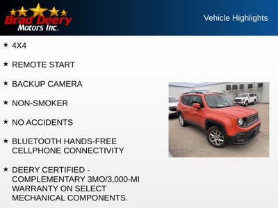 2018 Jeep Renegade Latitude